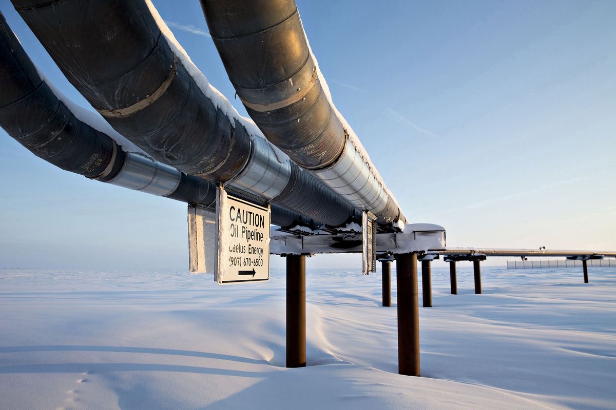 Trans-Alaska oil pipeline